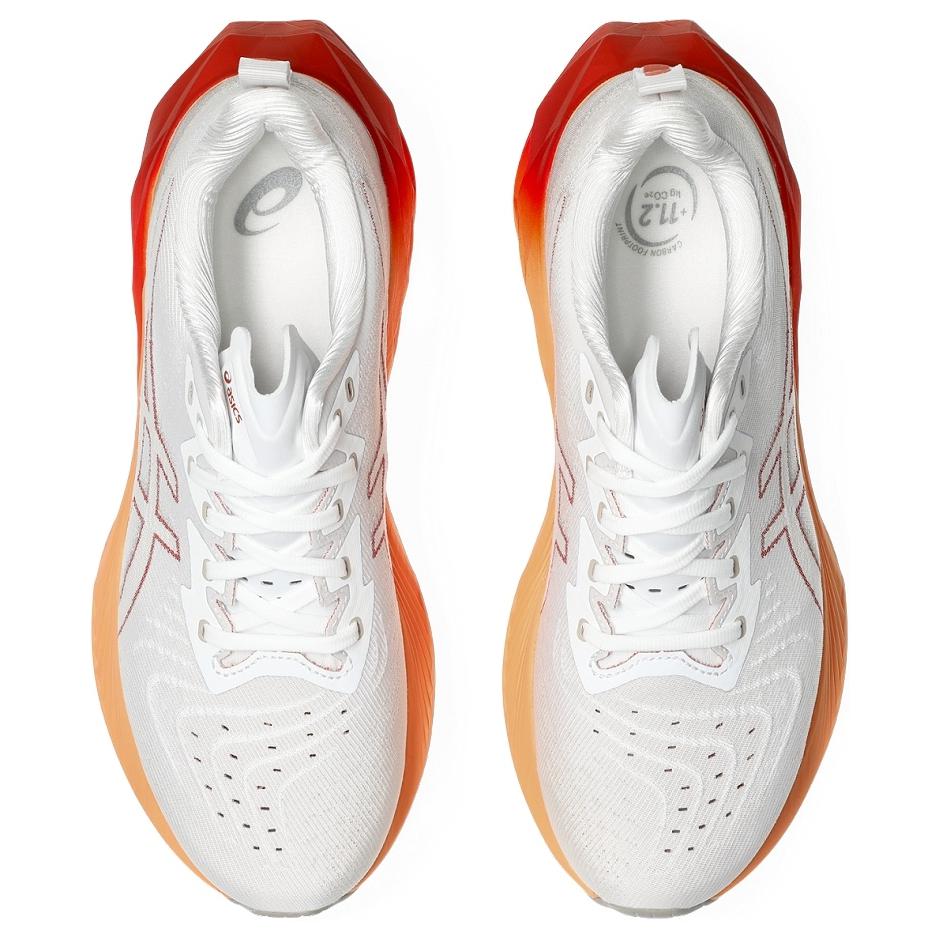 Lookbook ASICS NovaBlast 4 2E Wide 'Putih Oranye Pudar' 1011B694-103