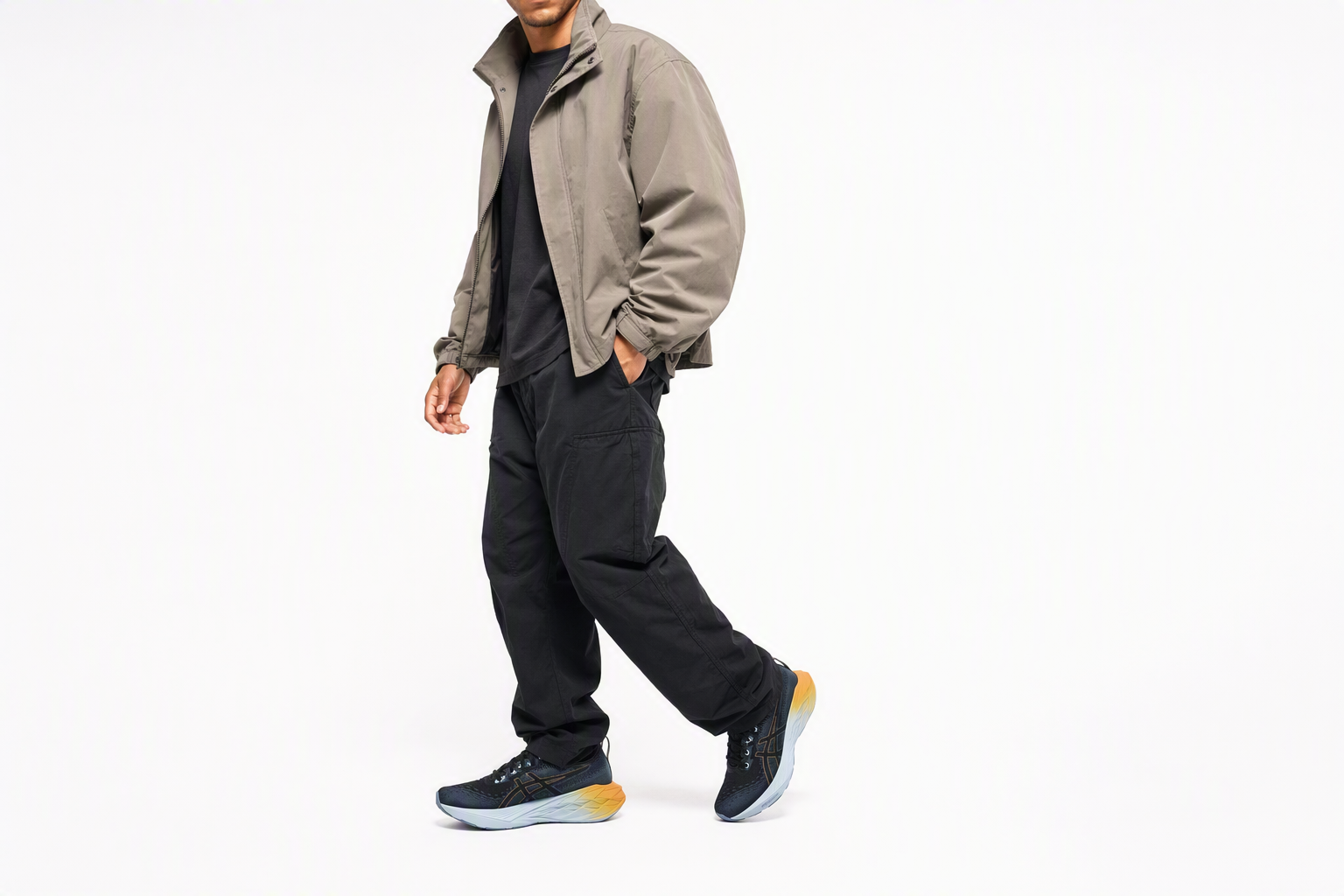 Order 아식스 노바블라스트 4 '블랙 선더 블루' 1011B693-001