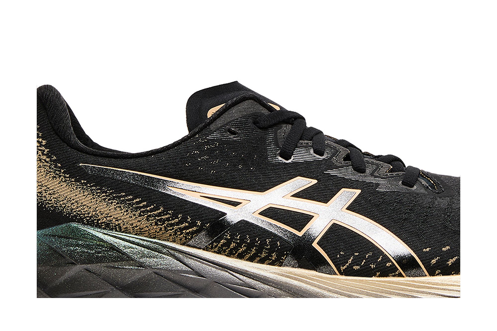 Lookbook ASICS Novablast 4 Platinum 'Negro Champán' 1011B924-001