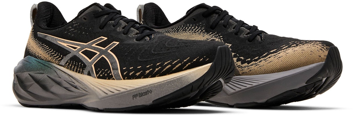 ASICS Novablast 4 Platinum 'Negro Champán' 1011B924-001 1
