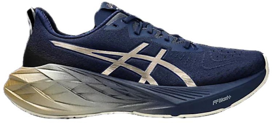 ASICS Novablast 4 Platinum 'Blue Expanse Champagne' 1011B945-400 Order ASICS Novablast 4 Platinum 'Blue Expanse Champagne' 1011B945-400