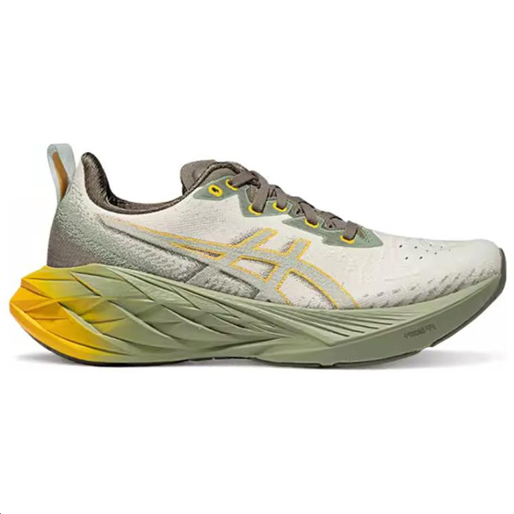 Order Zapatillas ASICS Novablast 4 'Blanco Verde Amarillo' 1011B997-020