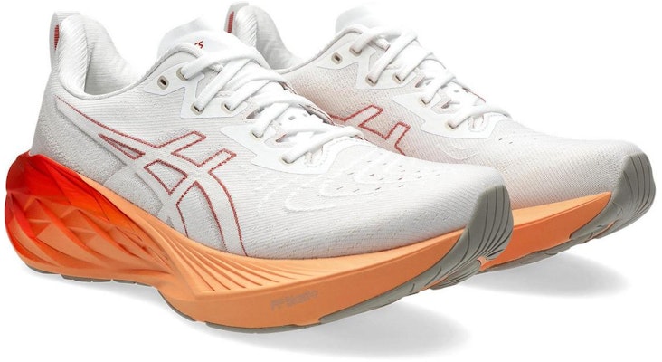 ASICS Novablast 4 Kasut 'White Moonrock' 1011B693-103 Lookbook ASICS Novablast 4 Kasut 'White Moonrock' 1011B693-103