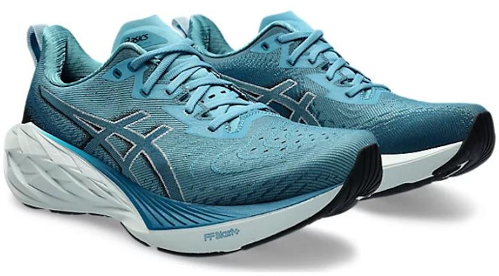 ASICS Novablast 4 Wide 'Blue Teal' 1011B694-401 Lookbook ASICS Novablast 4 Wide 'Blue Teal' 1011B694-401