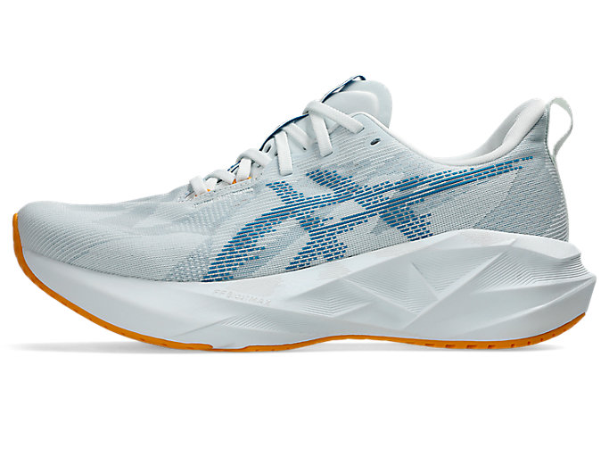 Cheap ASICS Novablast 5 Kasut Lari Arctic Blue/Aegean Blue 1011B974-407