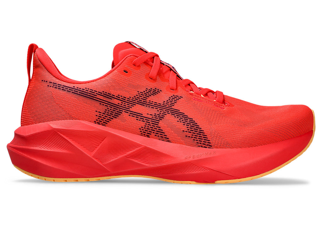 ASICS Novablast 5 Running Shoes Flash Red/Edo Purple 1011B974-600