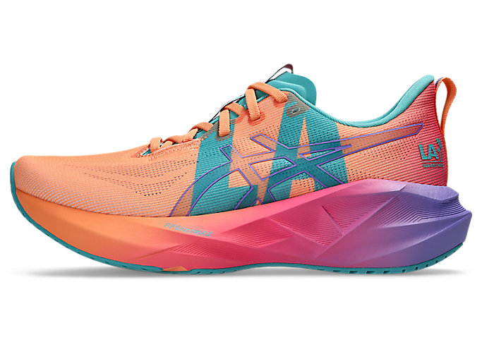 Cheap ASICS Novablast 5 Chaussures Running Mojave/Améthyste 1013A213-800