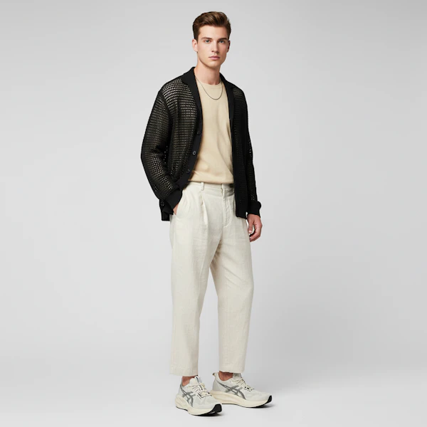 ASICS Novablast 5 Kasut Larian Oatmeal/Hitam 1011B974-250 Lookbook ASICS Novablast 5 Kasut Larian Oatmeal/Hitam 1011B974-250