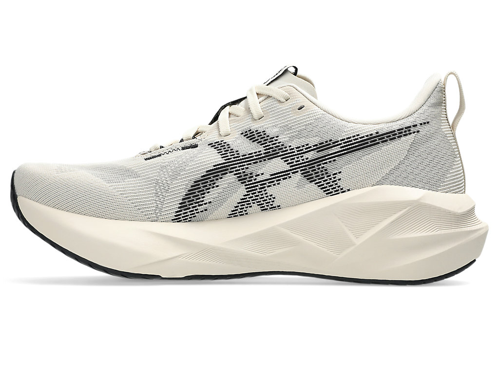 Details for ASICS Novablast 5 Kasut Larian Oatmeal/Hitam 1011B974-250