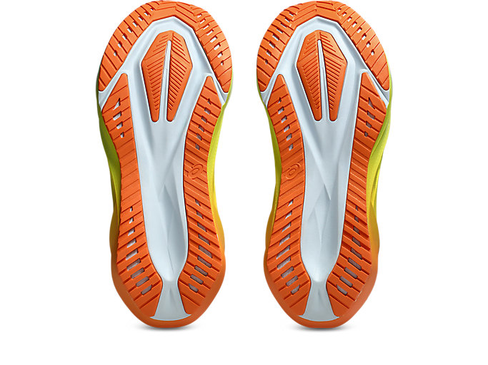 Cheap ASICS Novablast 5 跑鞋 天空蓝/柠檬黄 1011C184-400