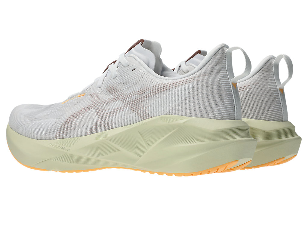 Shop ASICS NOVABLAST 5 Running Shoes White/Fawn 1011B974-101