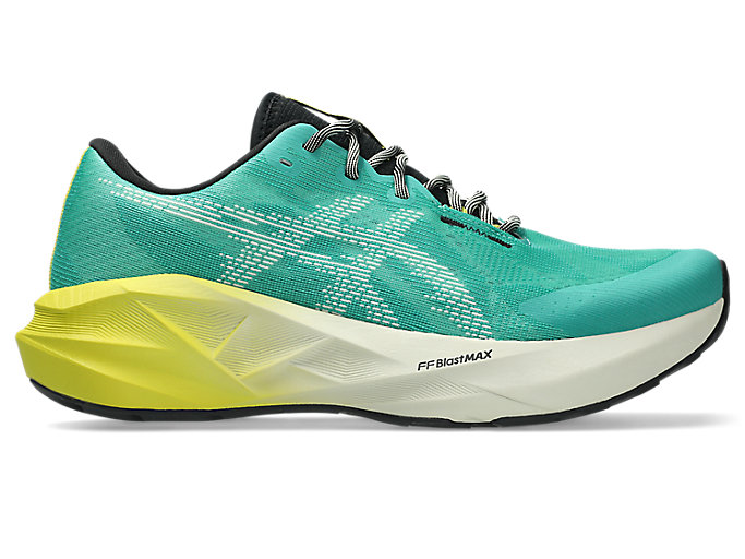 ASICS Novablast 5 TR Running Shoes Aurora Green/Light Dust 1011C217-300