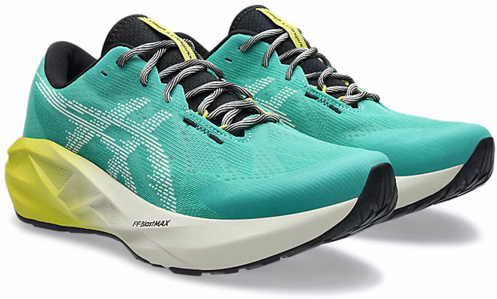ASICS Novablast 5 TR 跑鞋 极光绿/浅灰 1011C217-300 Lookbook ASICS Novablast 5 TR 跑鞋 极光绿/浅灰 1011C217-300
