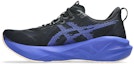 Shop ASICS NOVABLAST 5 WIDE Kasut Larian Hitam/Biru Cobalt 1011B975-004