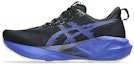 Cheap ASICS NOVABLAST 5 WIDE Kasut Larian Hitam/Biru Cobalt 1011B975-004