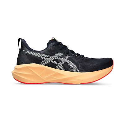 ASICS NOVABLAST 5 WIDE Running Shoes Midnight/Orange Glow