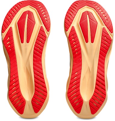 アシックス ノヴァブラスト 5 ワイド ランニングシューズ ミッドナイト/オレンジ 1011B975-404 Sizing アシックス ノヴァブラスト 5 ワイド ランニングシューズ ミッドナイト/オレンジ 1011B975-404