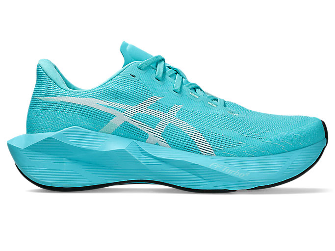 Cheap ASICS Novablast 6 Running Shoes Energy Aqua/White 1011C243-400