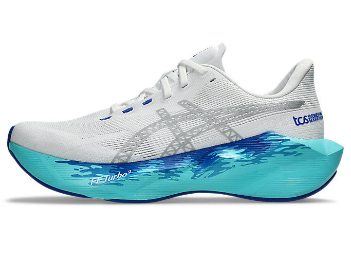 ASICS Novablast 6 Sydney Running Shoes White/Ice Mint 1013A212-100
