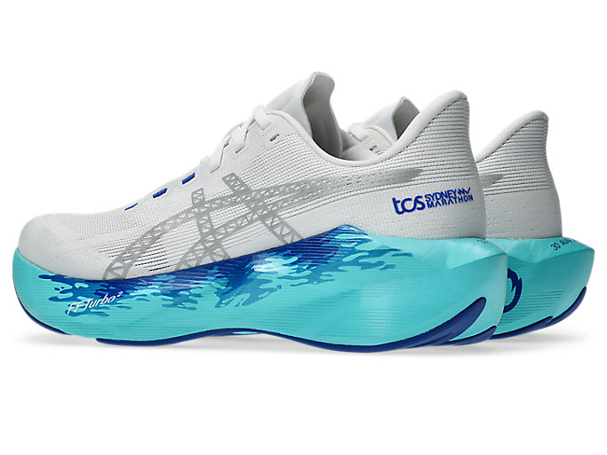 Lookbook ASICS Novablast 6 Sydney 跑鞋 白色/冰薄荷 1013A212-100