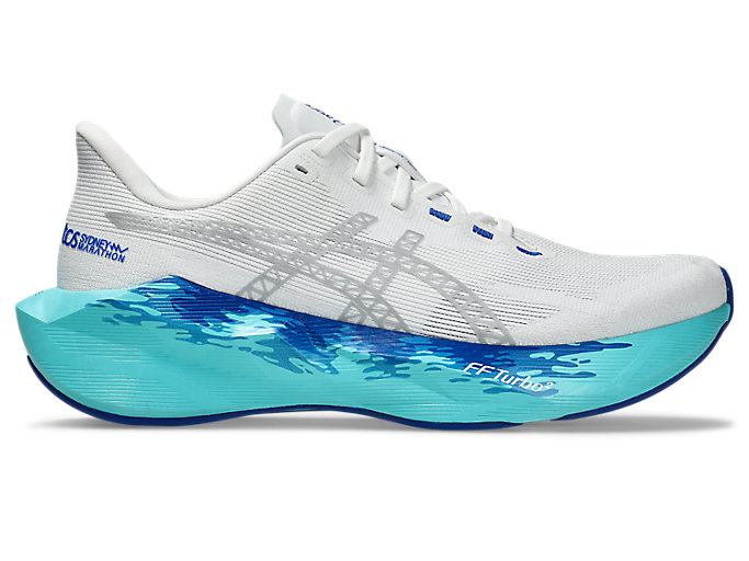 Cheap ASICS Novablast 6 Sydney 跑鞋 白色/冰薄荷 1013A212-100
