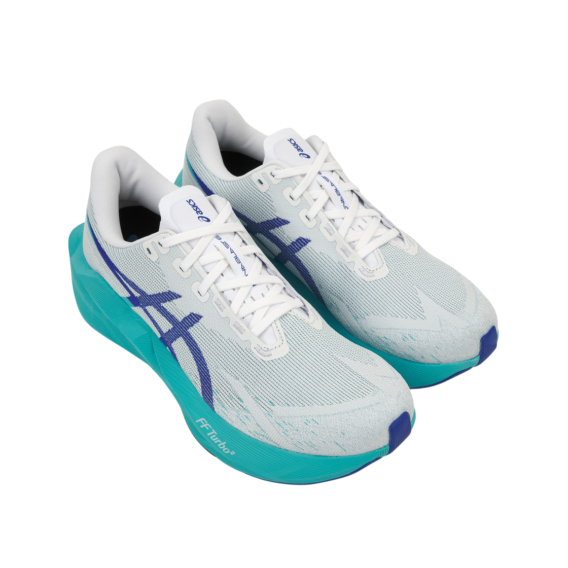 Shop ASICS Novablast 6 Blanc Energy Aqua 1011C243-101