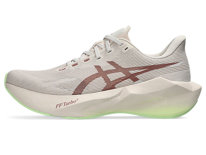 ASICS Novablast 6 Wide Running Shoes Rose Dust/Illuminate Yellow 1011C242-700