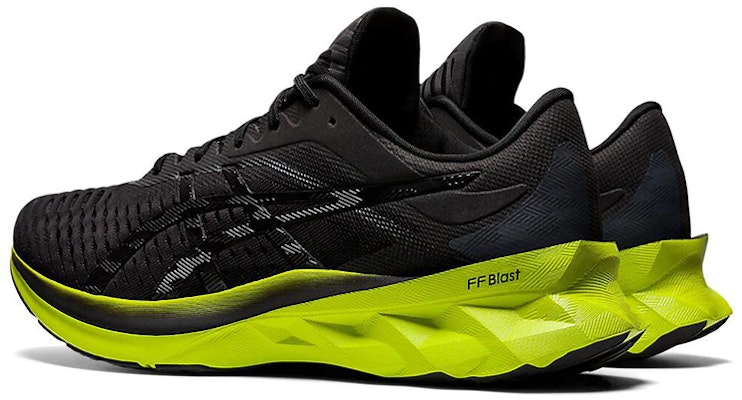 ASICS Novablast '黑色青柠辉光' 1011A681-003 Shop ASICS Novablast '黑色青柠辉光' 1011A681-003