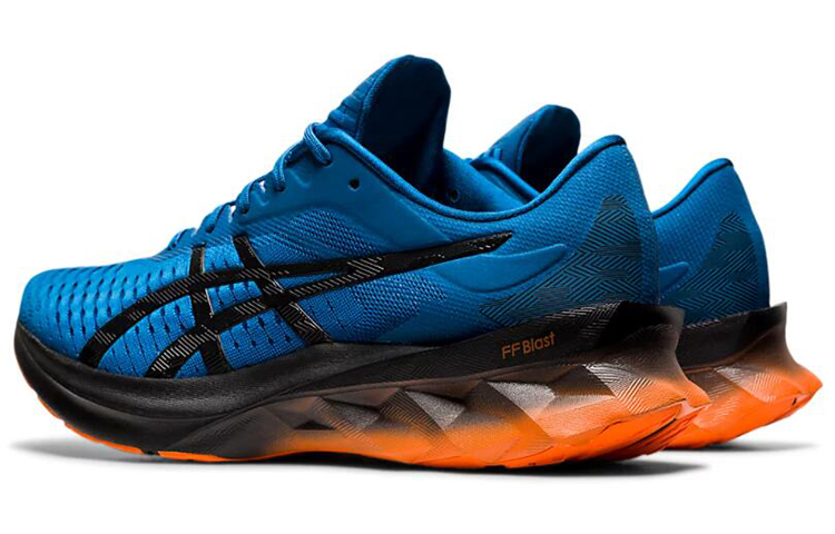 Shop 아식스 노바블라스트 블루/블랙 (Asikseu Novabeullaseu Bleu/Beullaek) 1011A681-403