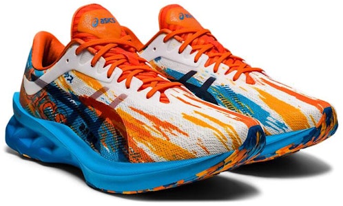 ASICS Novablast 'Aqua Digital Naranja Caléndula' 1011B239-400 Lookbook ASICS Novablast 'Aqua Digital Naranja Caléndula' 1011B239-400
