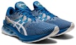 Lookbook ASICS Novablast 'Pixel Noise - Reborn Blue' Biru Kelahiran 1011B149-401