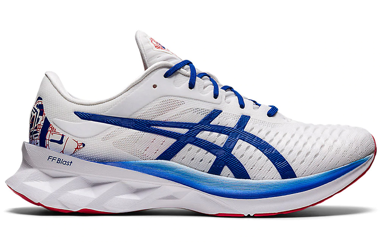 ASICS Novablast 'White Blue' 圖 2