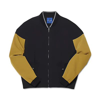 ASICS Novalis Liatrisory Colorblock Bomber Jacket Unisex Black 2203A228-001