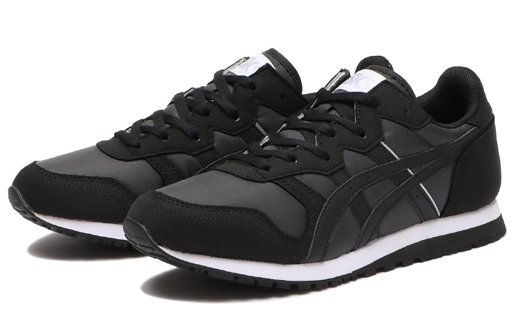 Lookbook ASICS OC Runner Retro Schwarz Grau Verschleißfest Gemütlich 1203A222-020