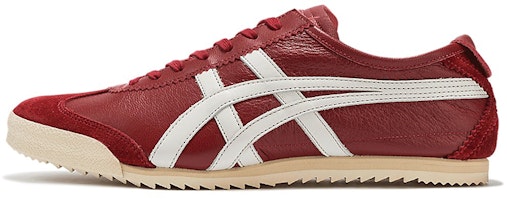 ASICS Onitsuka Tiger Mexico 66 Deluxe 'Burgundy White' 1181A436-600 ASICS Onitsuka Tiger Mexico 66 Deluxe 'Burgundy White' 1181A436-600