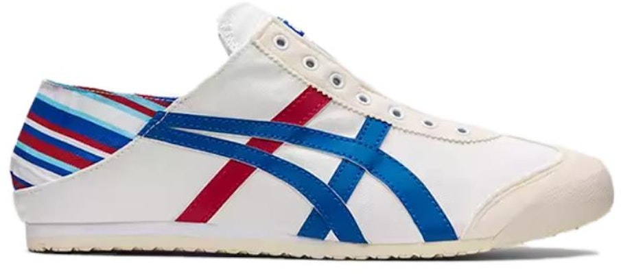 ASICS Onitsuka Tiger Mexico 66 Paraty 'White Classic Blue Stripes' 1183C316-100 Order ASICS Onitsuka Tiger Mexico 66 Paraty 'White Classic Blue Stripes' 1183C316-100