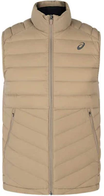 ASICS Outdoor Casual Zip Vest with Logo - Khaki. 2031E863-200 Buy ASICS Outdoor Casual Zip Vest with Logo - Khaki. 2031E863-200