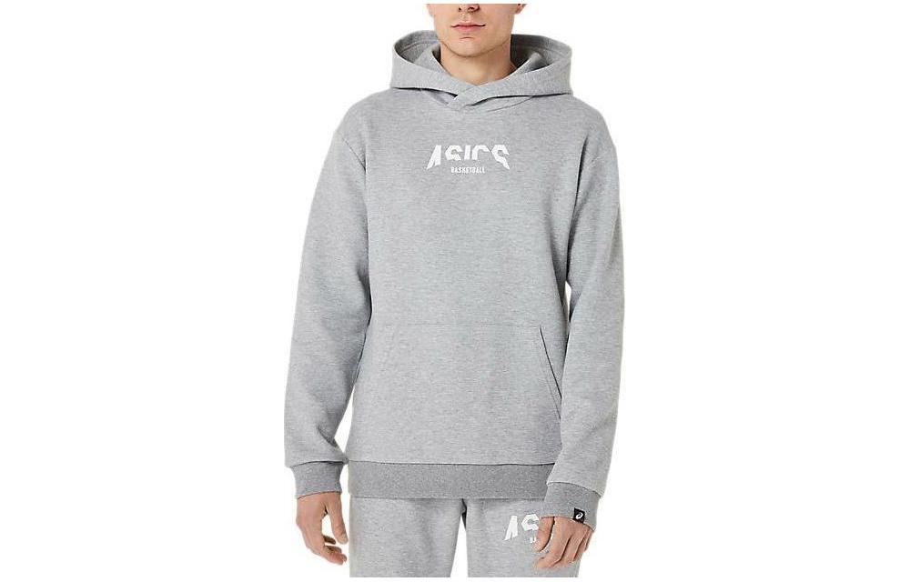 ASICS Oversized Letter Hoodie Long Sleeve - Grey 2063A281-020