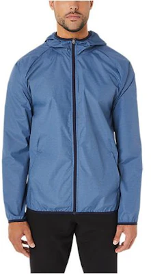 ASICS Packable Blue Slim-Fit Zip-Up Hoodie Jacket 2011B970-471 Buy ASICS Packable Blue Slim-Fit Zip-Up Hoodie Jacket 2011B970-471