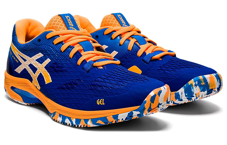 Lookbook ASICS Padel Lima FF ''Bleu Jaune'' 1041A199-408