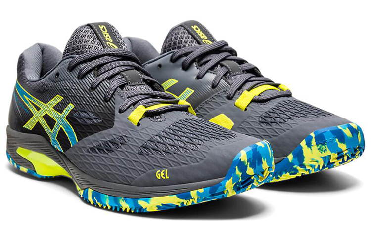 Lookbook ASICS Padel Lima FF Jaune ''Gris'' 1041A199-020