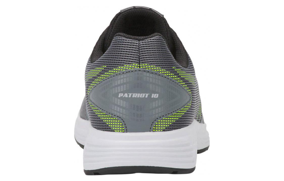 Shop ASICS Patriot 10 'Kelabu Baja Hijau Bahaya' 1011A131-031