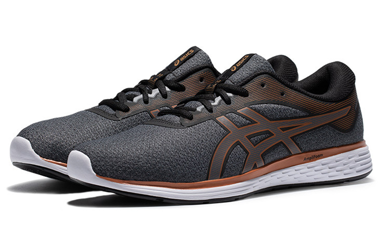 Order ASICS Patriot 11 Twist Grijs//Goud ''Zwart'' 1011A609-001
