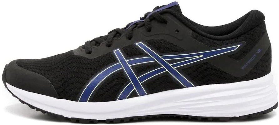 ASICS Patriot 12 'Black Blue' 1011B099-007 Buy ASICS Patriot 12 'Black Blue' 1011B099-007