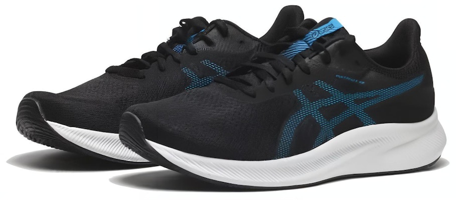 ASICS Patriot 13 2E Wide 'Negro Azul Eléctrico' 1011B731-002 Lookbook ASICS Patriot 13 2E Wide 'Negro Azul Eléctrico' 1011B731-002