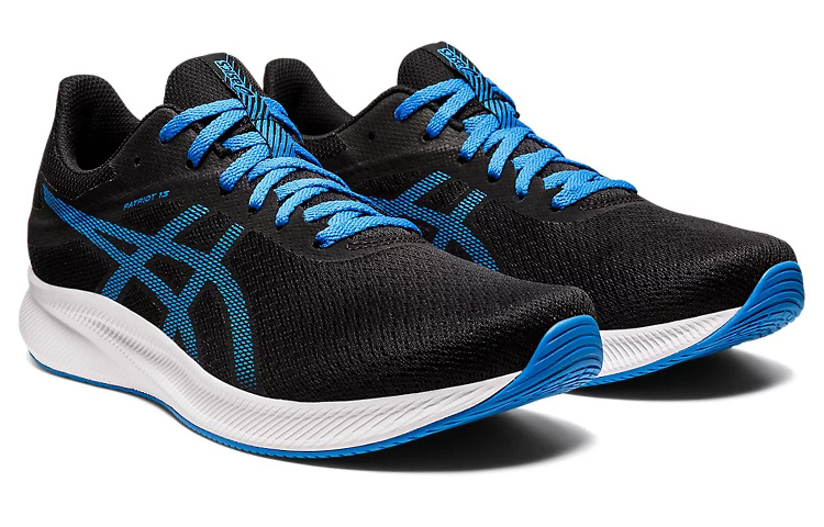 Lookbook ASICS Patriot 13 'Negro Azul Eléctrico' 1011B485-003