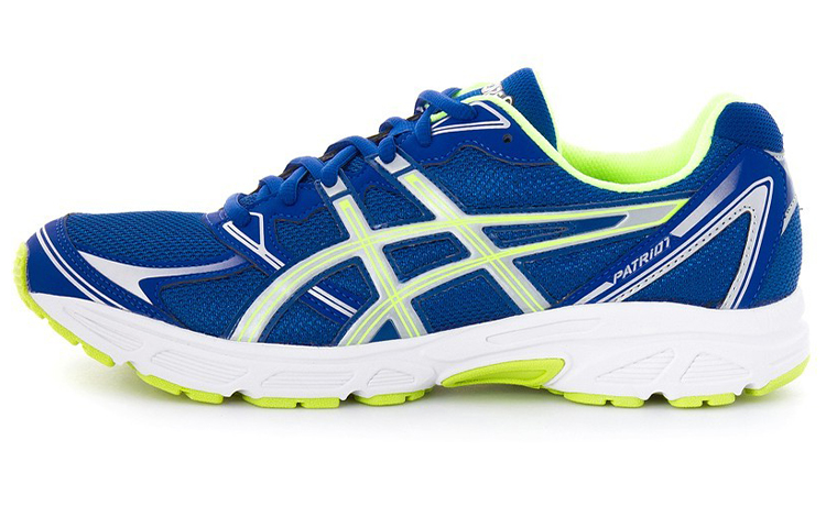 Buy 亞瑟士 Patriot 6 運動 防滑耐磨 低幫 跑步鞋 男款 藍黃
