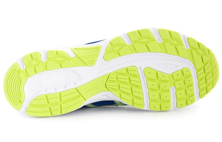 Shop 亞瑟士 Patriot 6 運動 防滑耐磨 低幫 跑步鞋 男款 藍黃