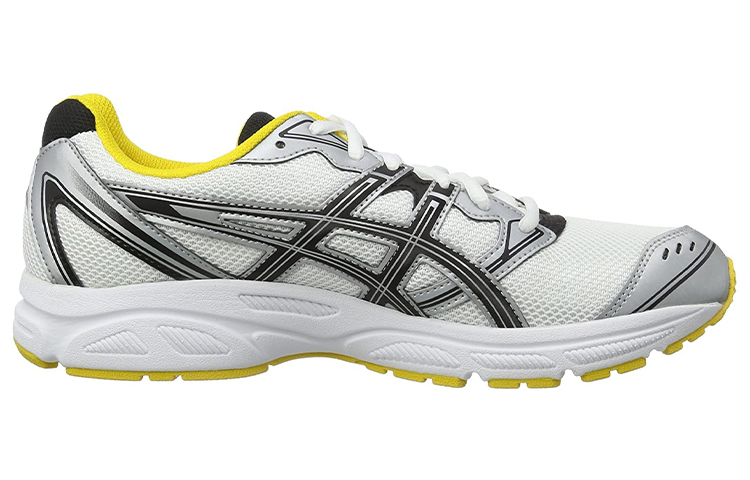 Order Asics Patriot 6 耐磨防滑 低筒運動跑步鞋 白黑黃