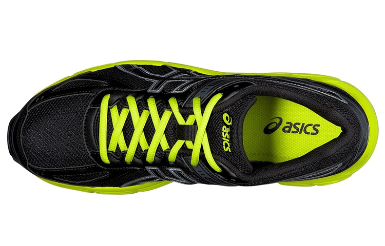 Shop ASICS Patriot 7 ''Zwart Zilver Groen'' T4D1N-9005
